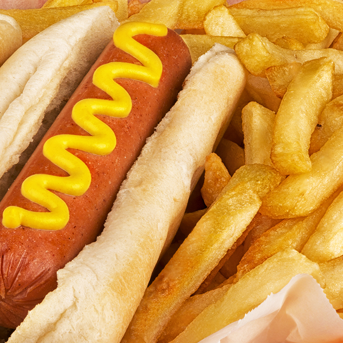 louis hot dog and fries